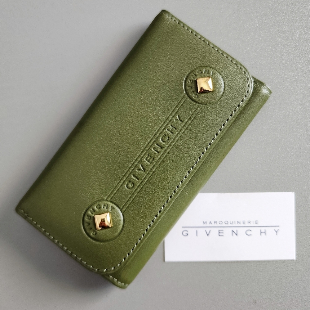 EUC Givenchy Vintage Stud Key / Card Case Holder